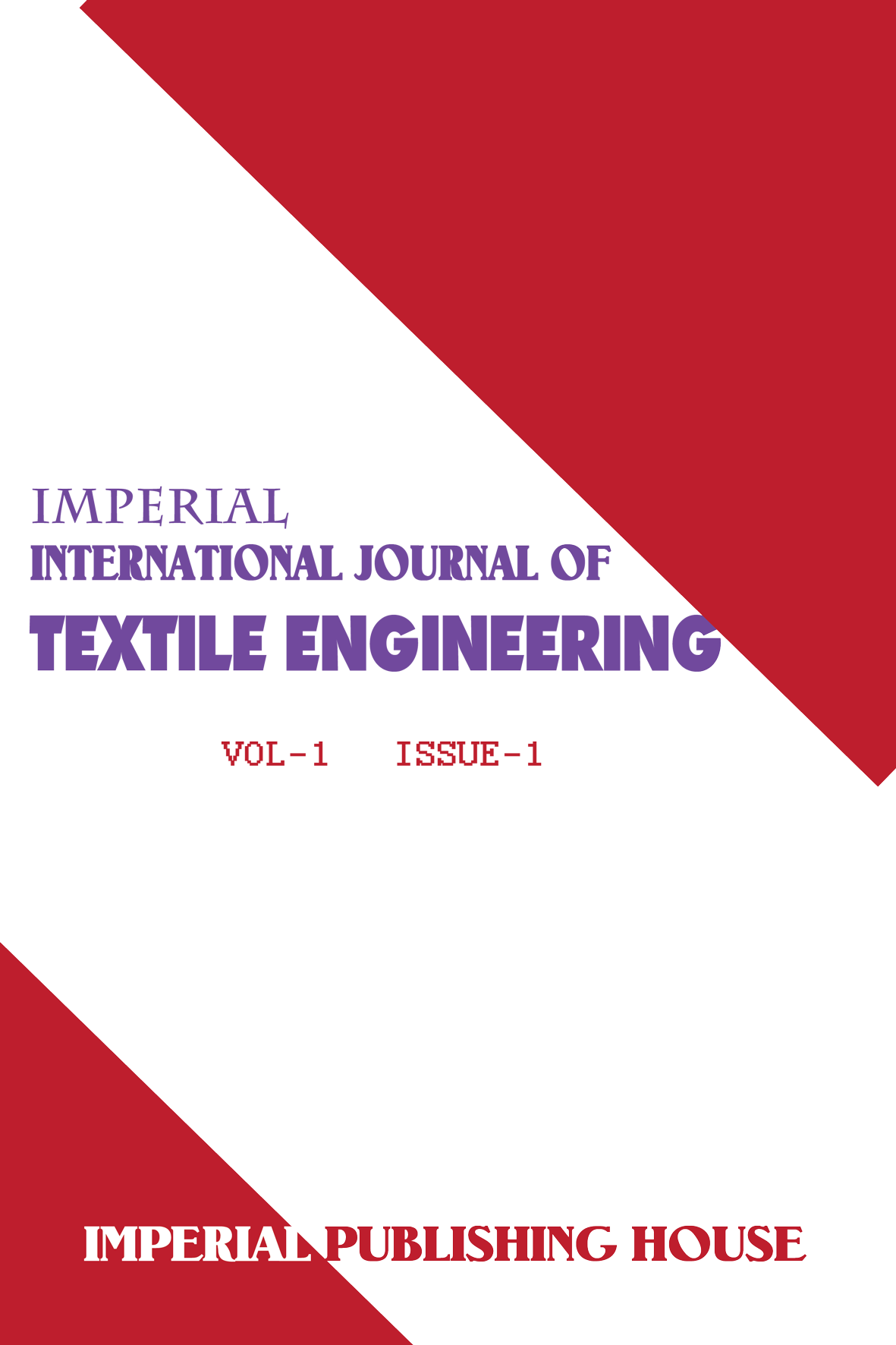 Imperial International Journal of Textile Engineering