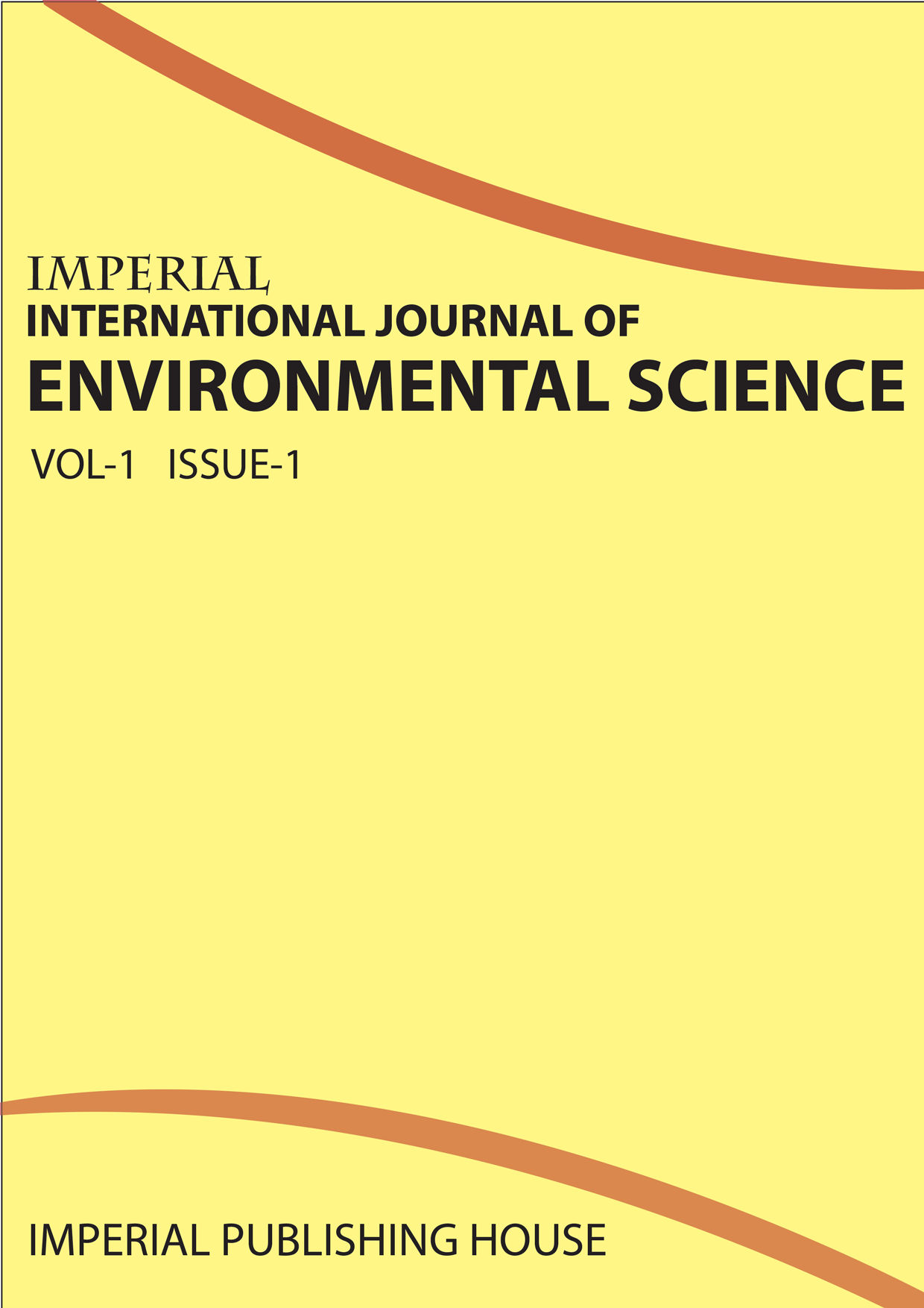Imperial International Journal of Environmental Science