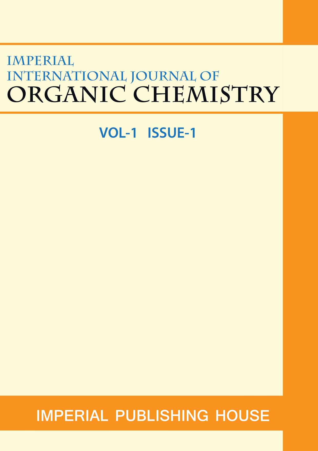 Imperial International Journal of Organic Chemistry